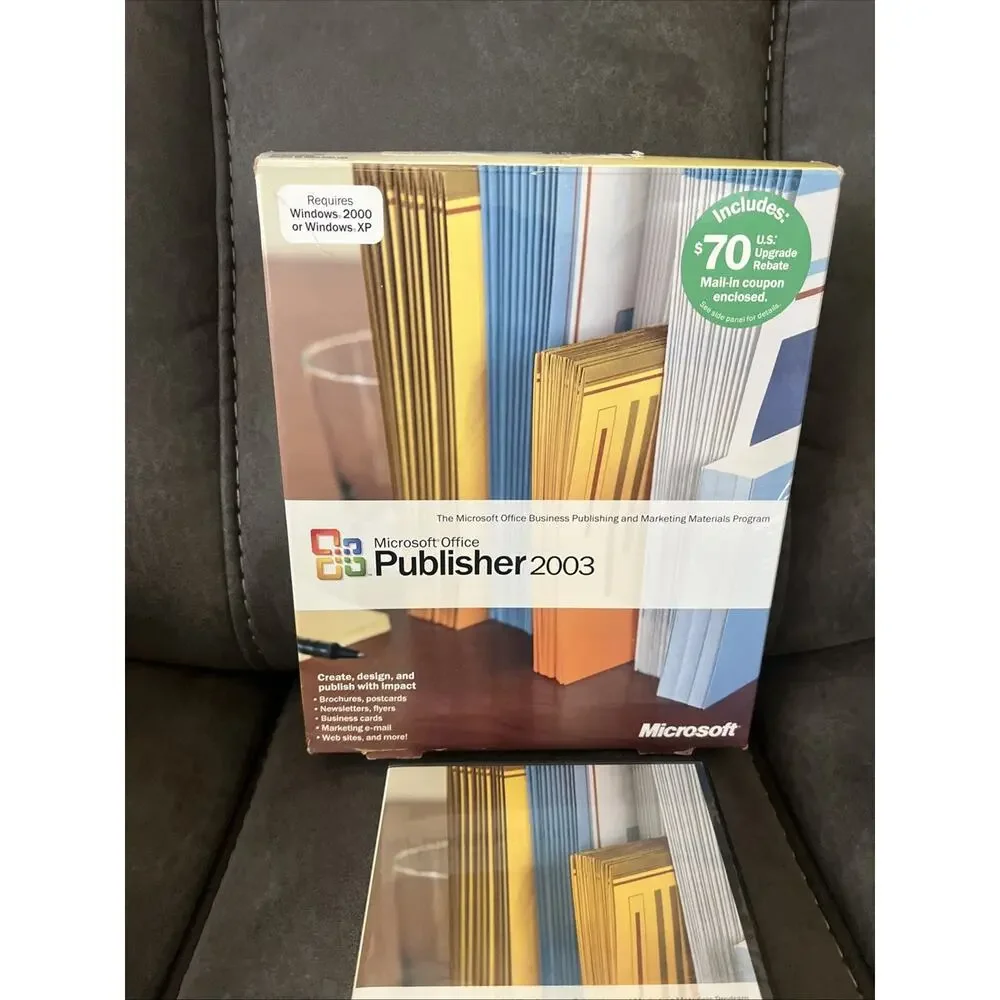Microsoft Office Publisher 2003 Disk + Product Key